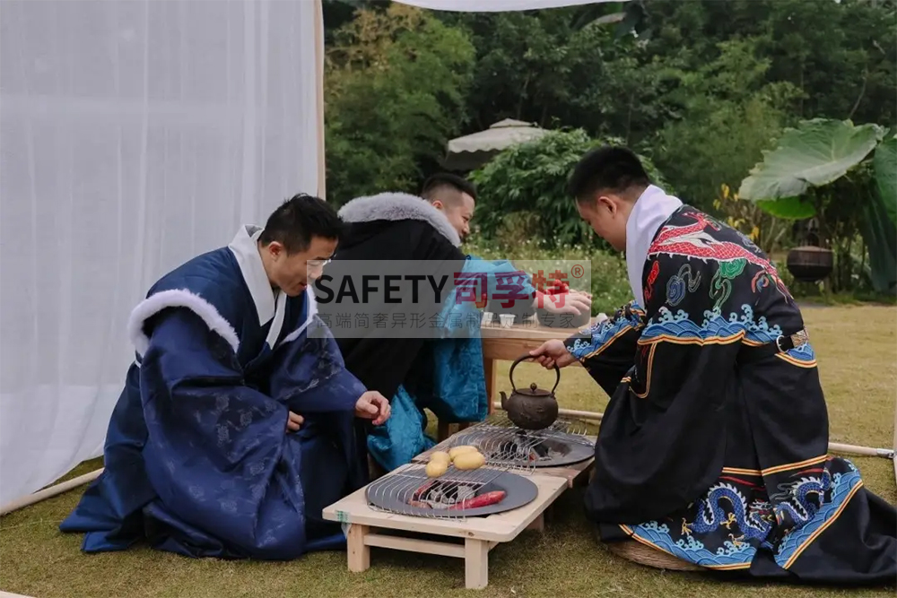“圍爐煮茶”與非遺相互引流，潮流與文化傳承并不沖突[精致鋼圍爐，炭火爐](圖2)